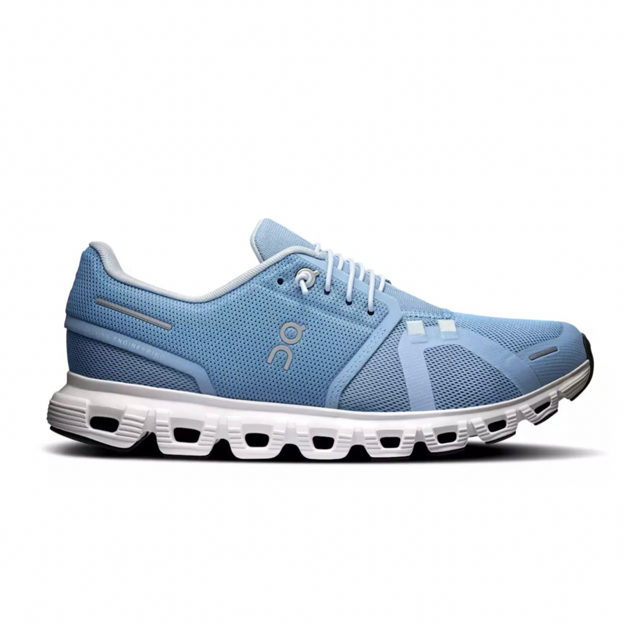 On Running Cloud 6 Chambray White