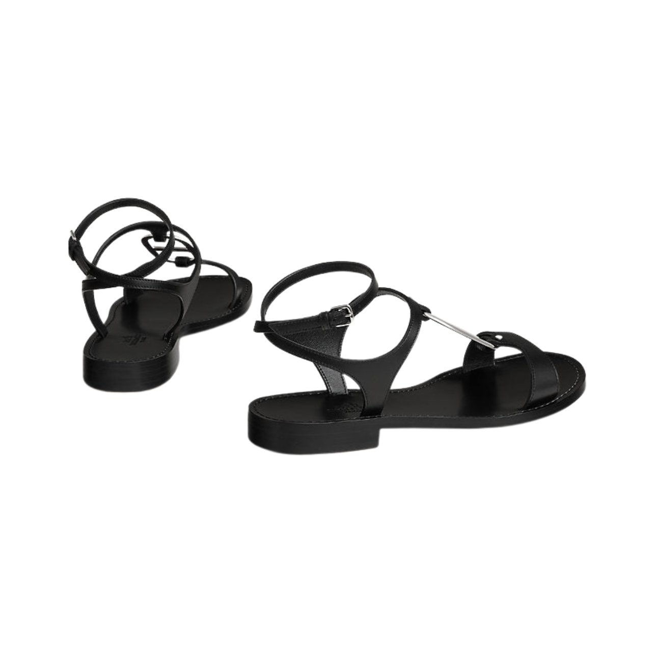 Hermès Marinella sandal 'Noir'