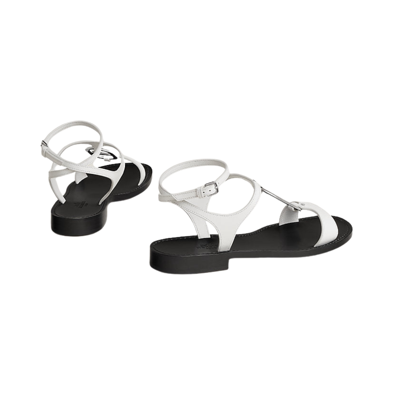 Hermès Marinella sandal 'Blanc'
