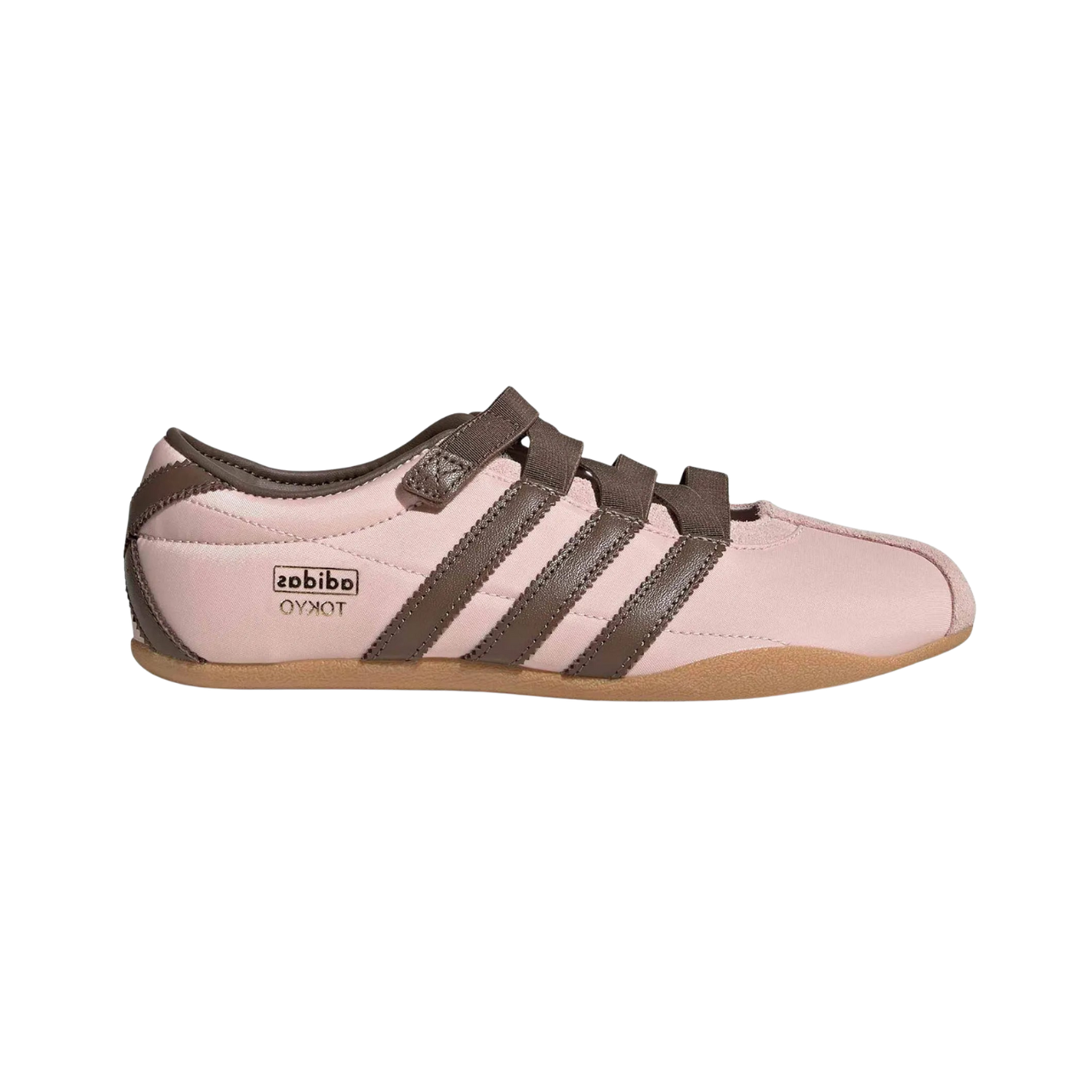 Adidas Tokyo Mary Jane Pink Brown ballet flats