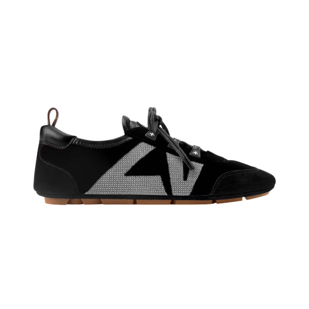 Louis vuitton lv sneakerina black velvet sneakers
