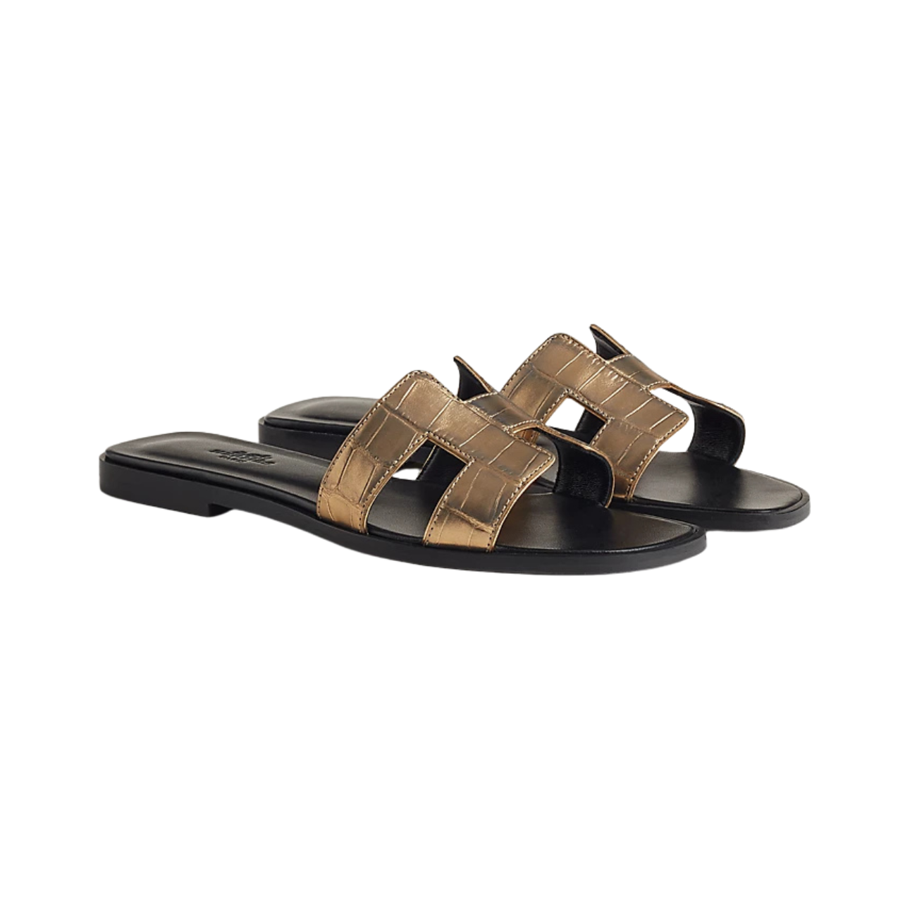 Hermes Oran Sandal gold