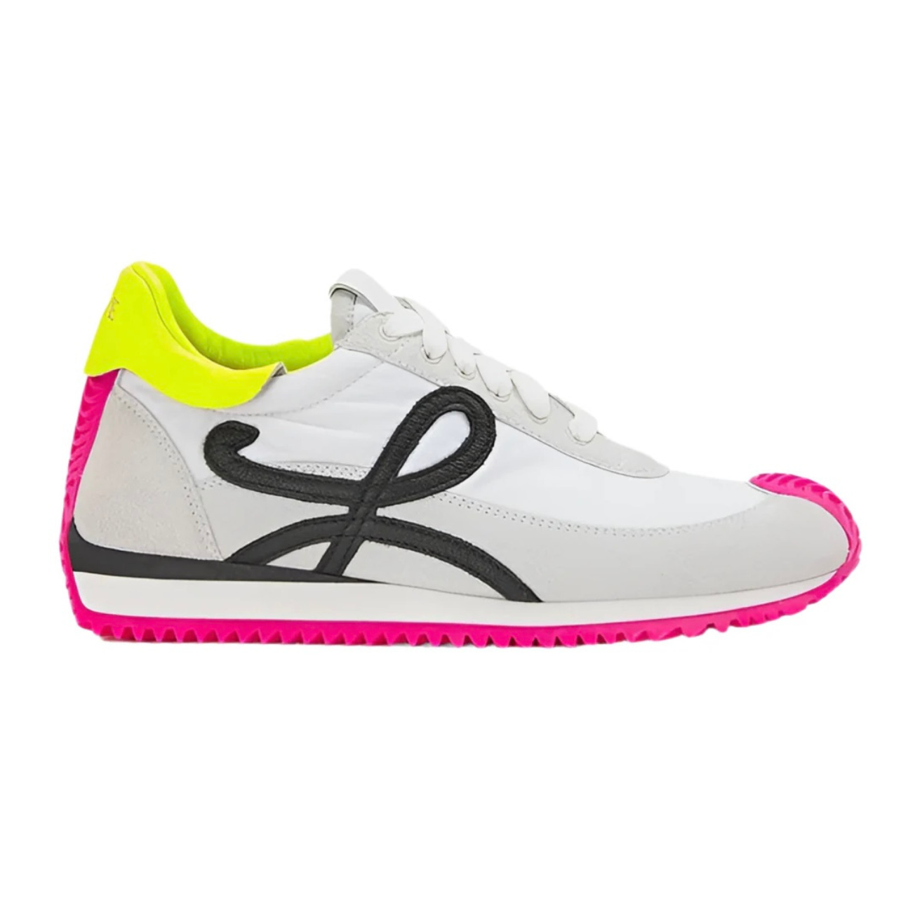 LOEWE NYLON SUEDE FLOW RUNNER SNEAKERS