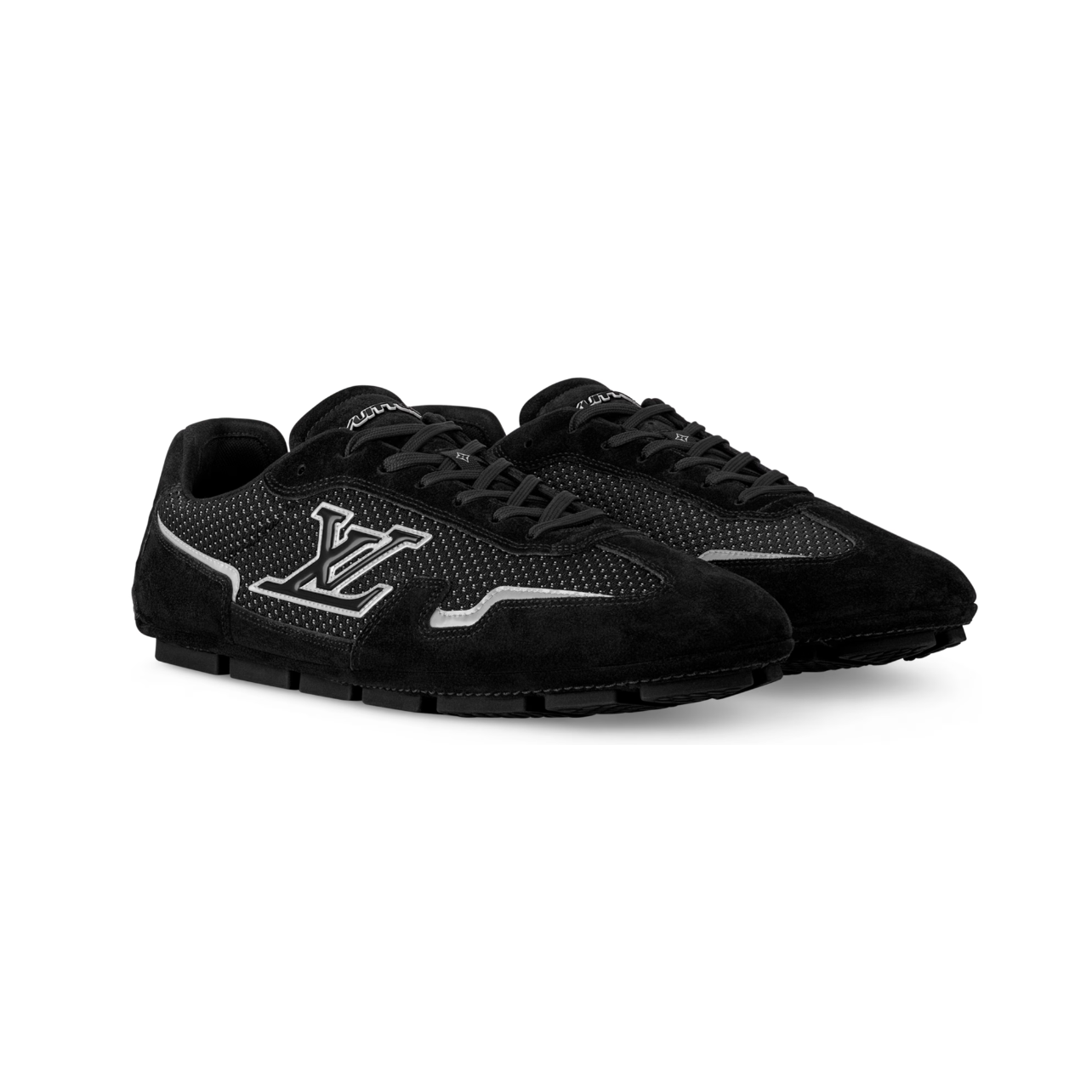 Louis vuitton lv rally sneaker black sneakers
