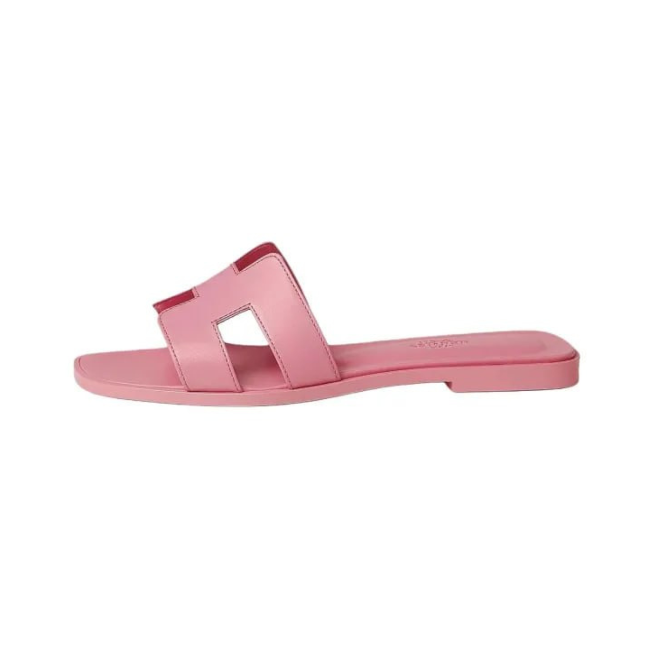 Hermès Oran vibrant pink calfskin leather