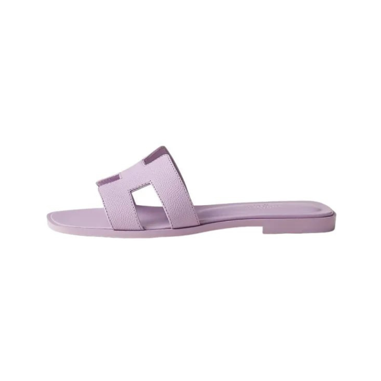 Hermès Oran sandal in Violet Amethyst