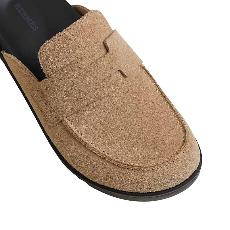 Hermès Go mule 'Beige Camel'