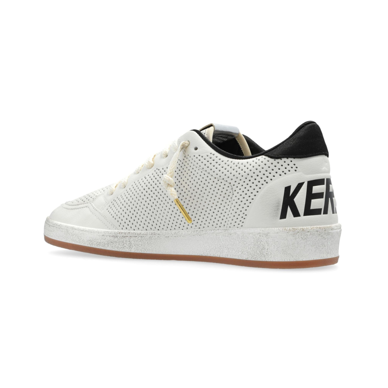 Golden Goose Ball Star Leather Sneakers White