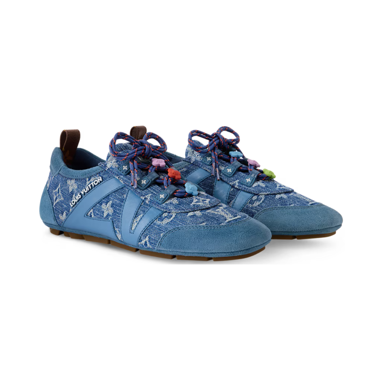 Louis Vuitton Sneakerina Bleu Denim
