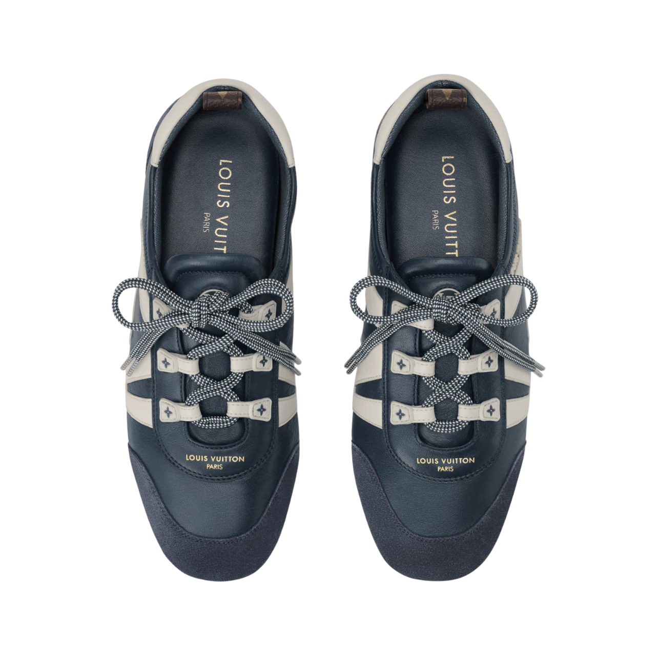 Louis vuitton lv sneakerina dark blue sneakers