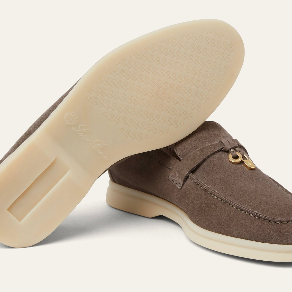 Loro Piana Summer Charms Walk Loafer Rain Drops (M0TT)
