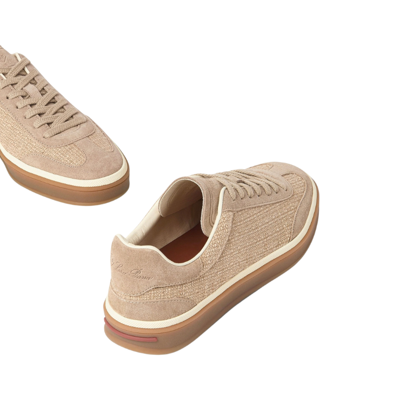 Loro piana Tennis Walk Sneaker'Pale Wheat (A0JY)'