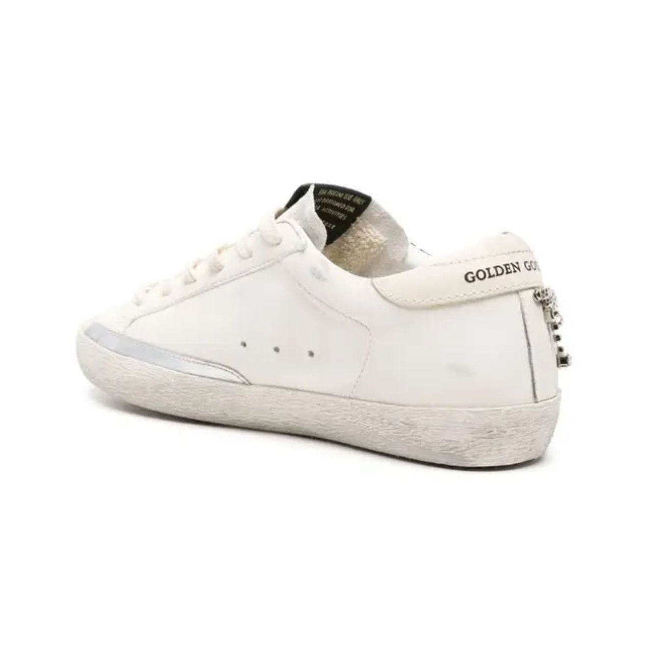Golden Goose Super-Star Crystal Embellished Sneakers