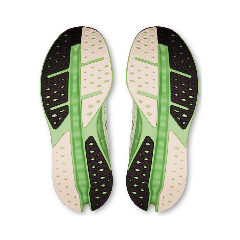 On Cloudsurfer max mens ivory honeydew