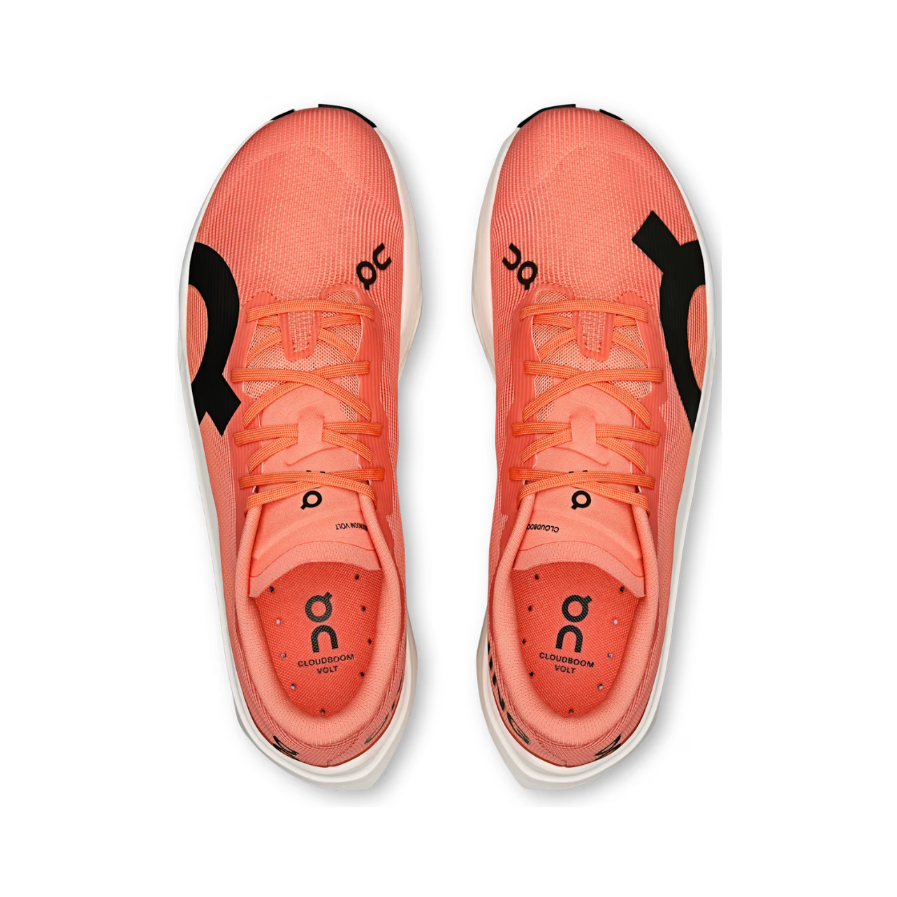 On Cloudboom Strike Orange white