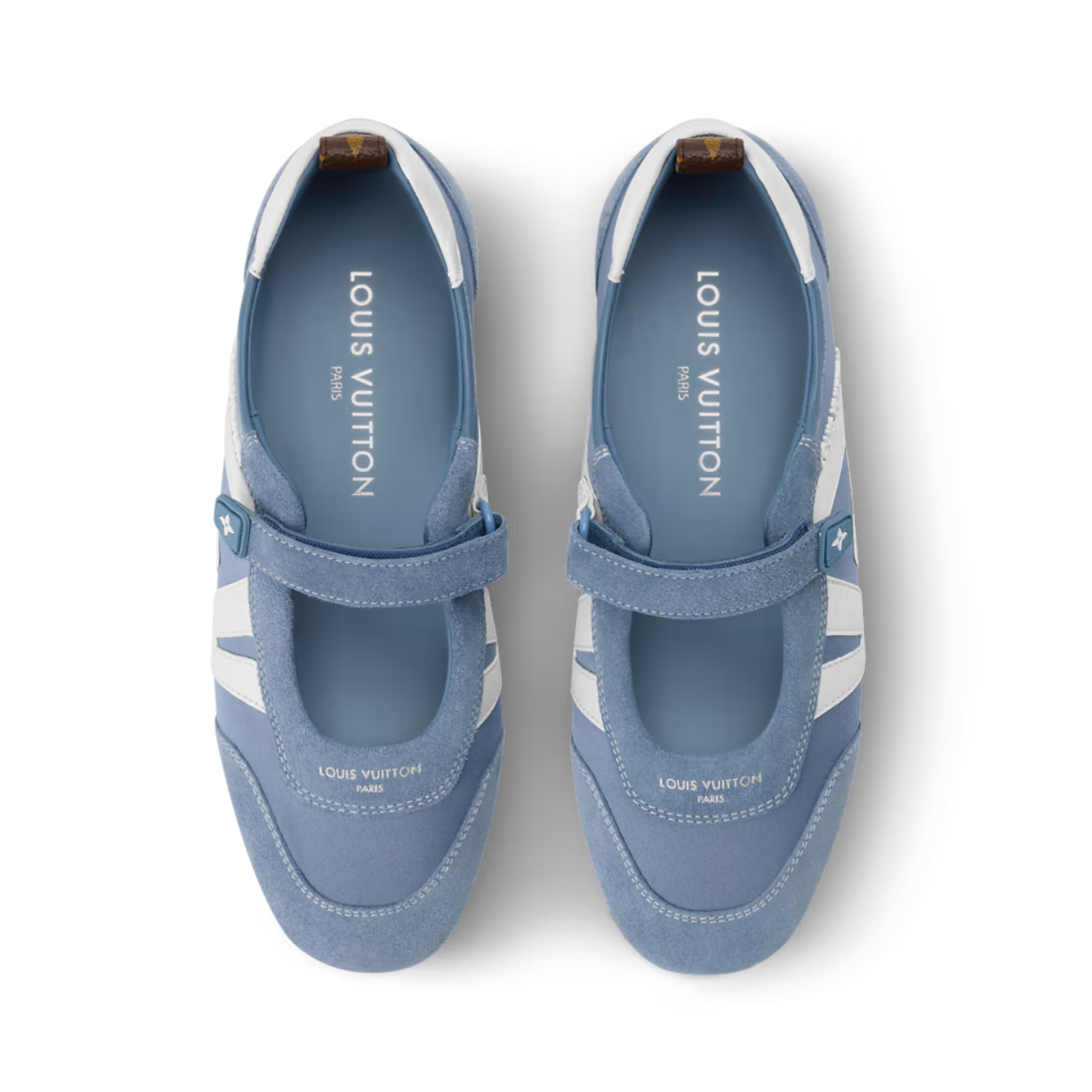 Louis Vuitton Sneakerina Mary Jane Azur