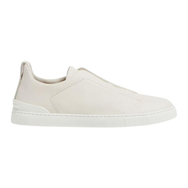 Zegna White Triple Stitch™ SECONDSKIN Sneakers