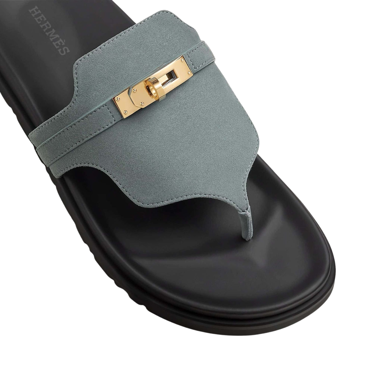 Hermès Empire Sandal - Bleu Tonnerre
