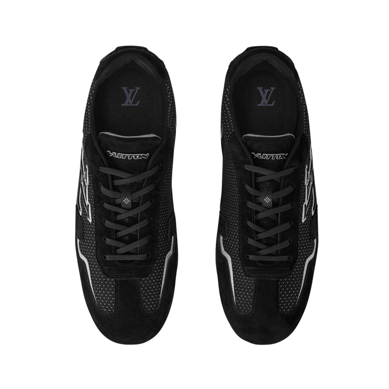 Louis vuitton lv rally sneaker black sneakers
