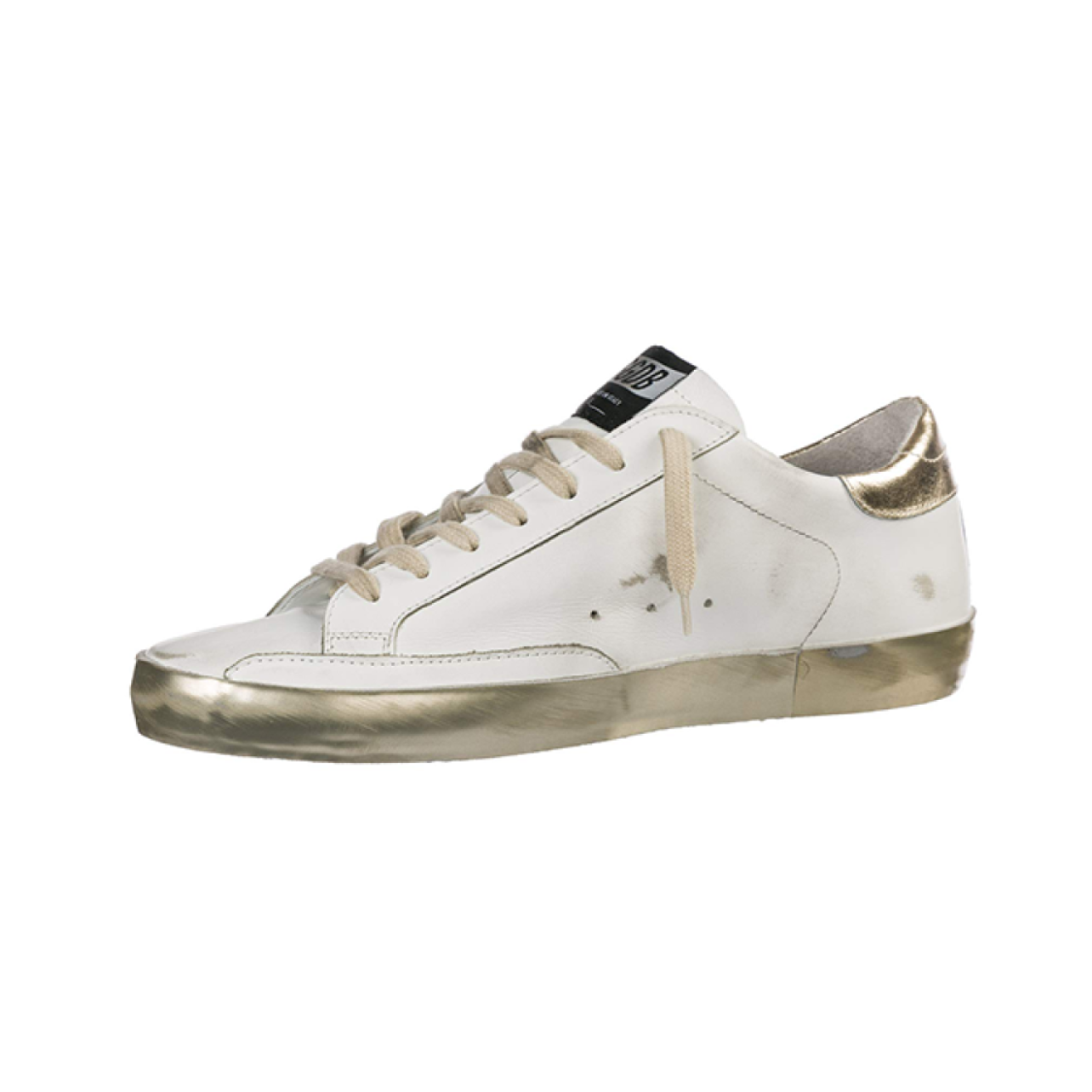 Golden Goose Super-Star sneakers with gold foxing
