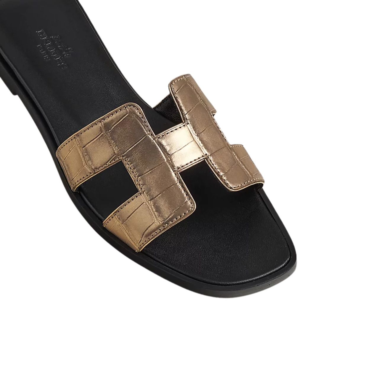 Hermes Oran Sandal gold