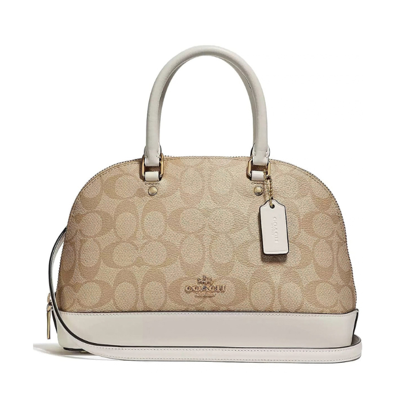 Original Outlet Coach Light Khaki Chalk Women Crossbody Bag f27583 imdqc