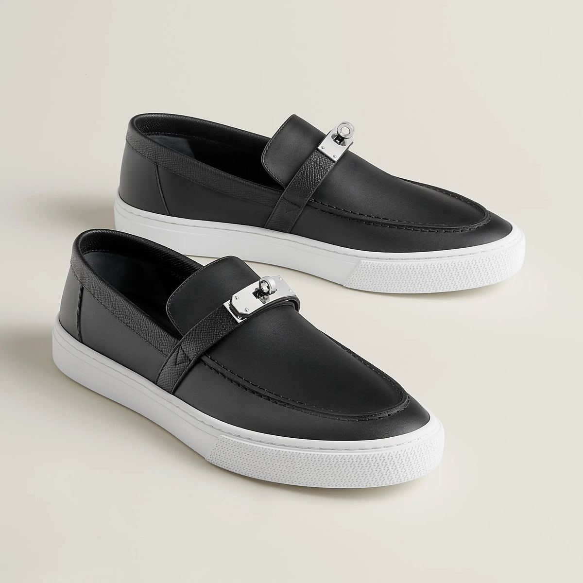 Hermès Game slip-on sneaker 'Noir'