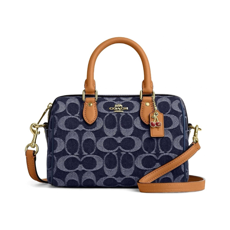 Original Outlet Coach Navy Women Handbag Coach Cy742