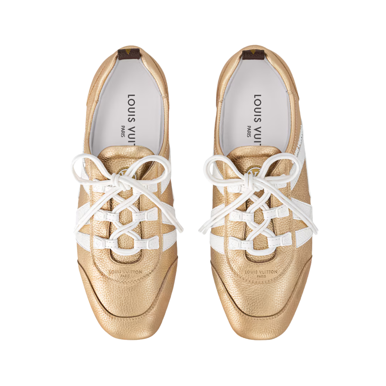 Louis Vuitton Sneakerina Gold