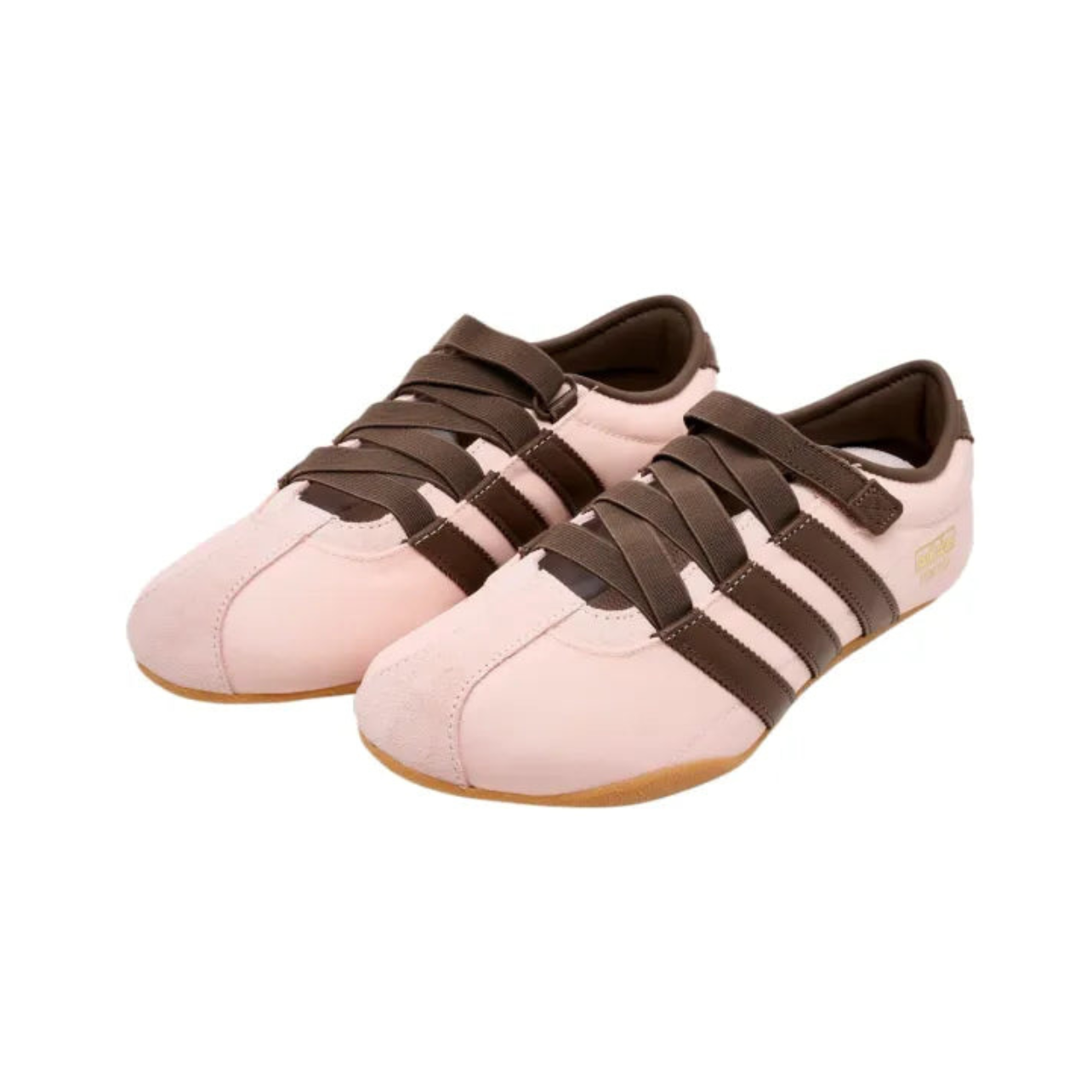 Adidas Tokyo Mary Jane Pink Brown ballet flats
