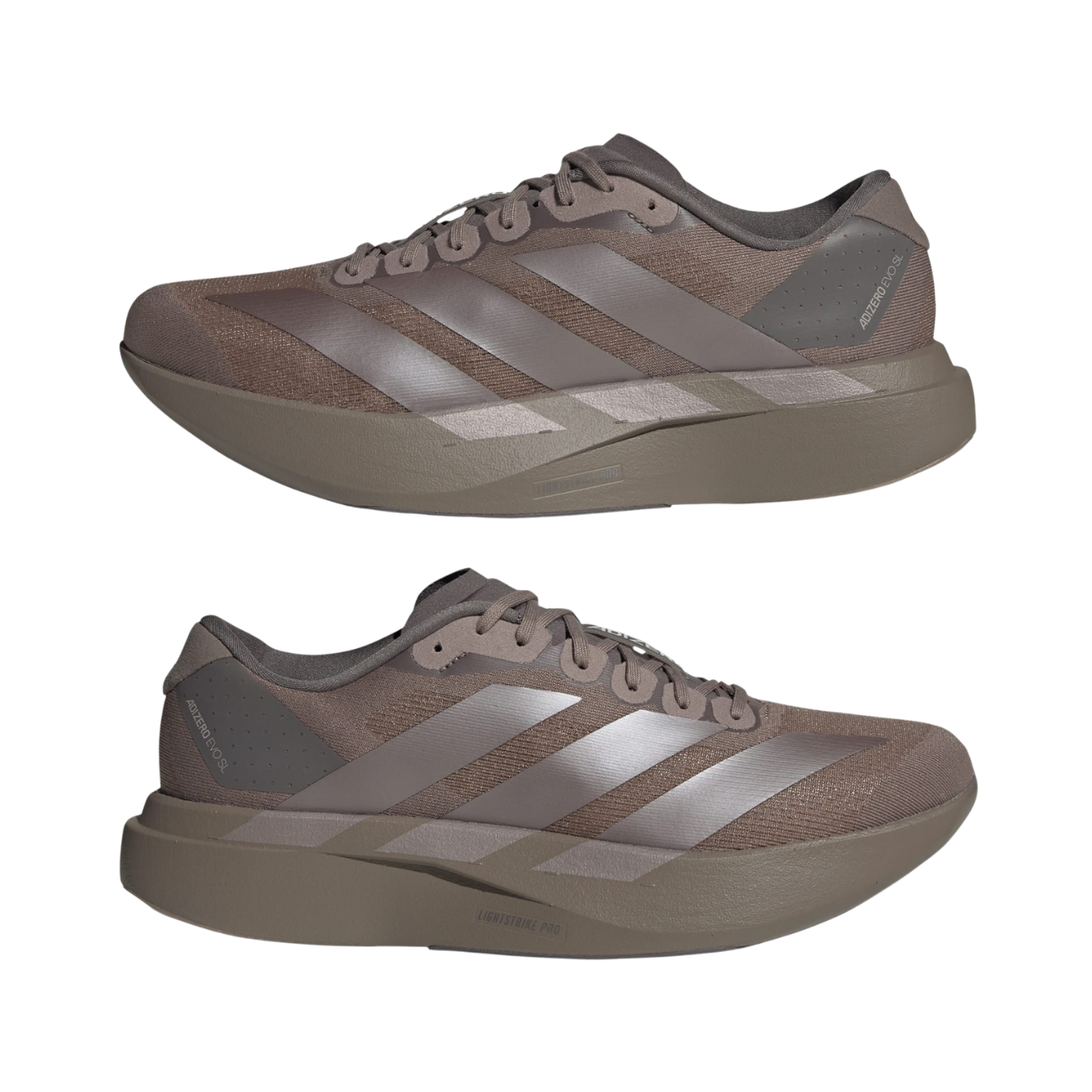 adidas Adizero EVO SL "Charcoal / Coffee Metallic / Aurora Black"