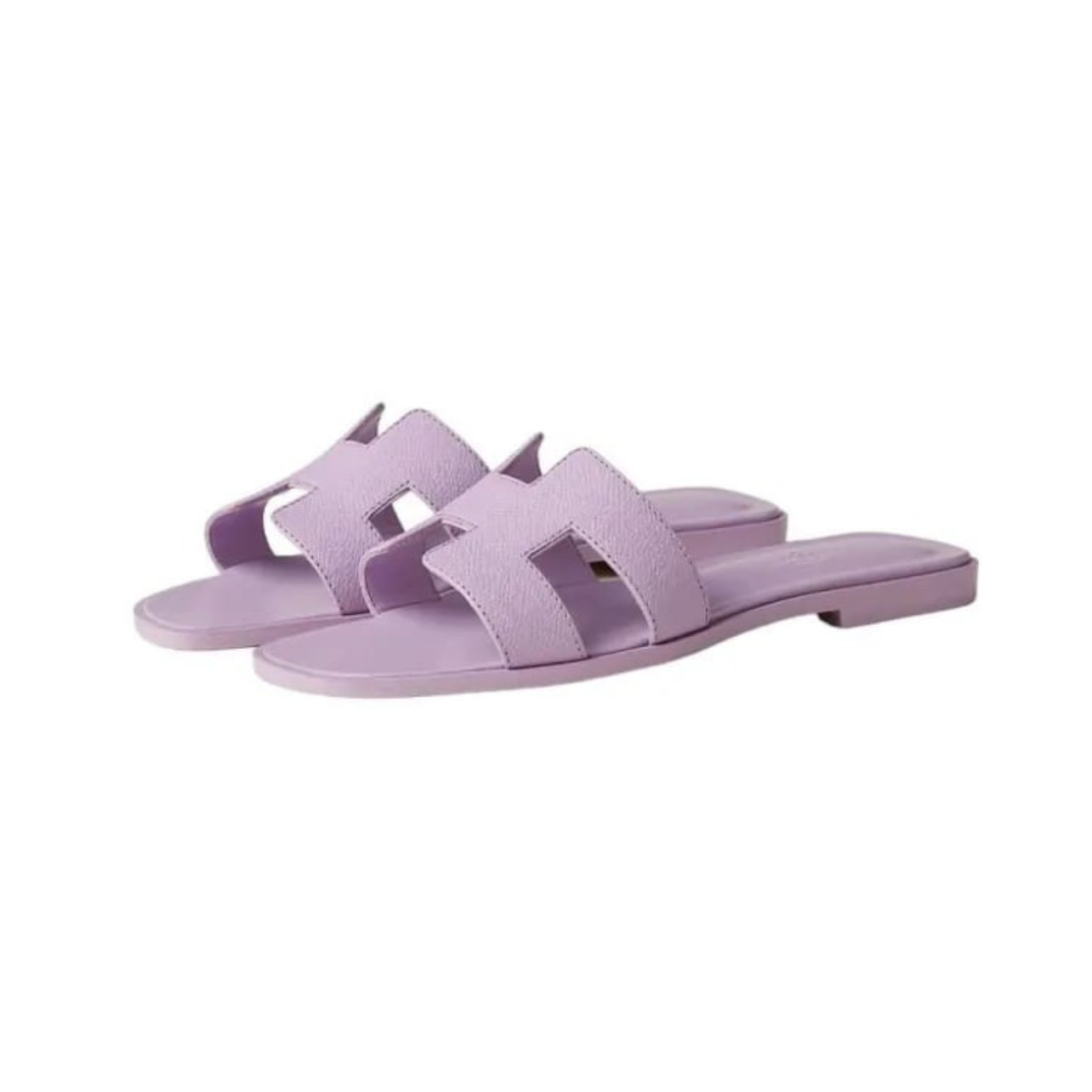 Hermès Oran sandal in Violet Amethyst