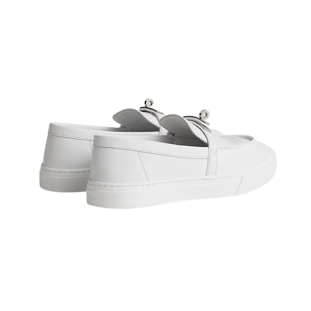Hermes Game Slip on Sneaker - White
