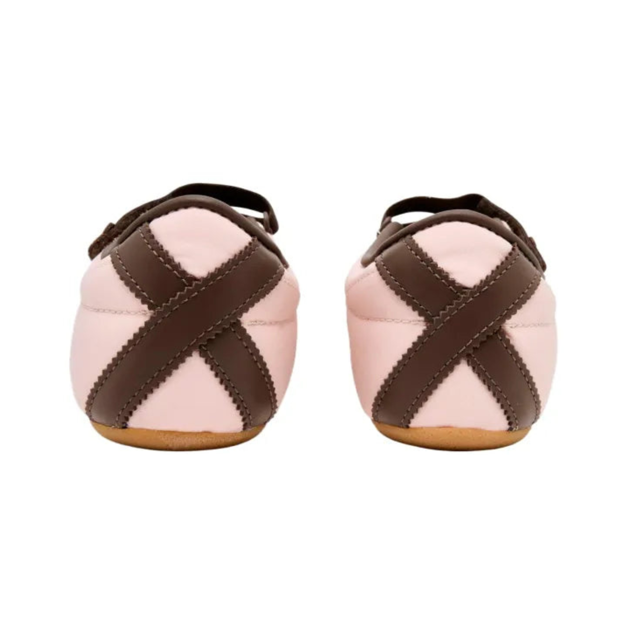 Adidas Tokyo Mary Jane Pink Brown ballet flats