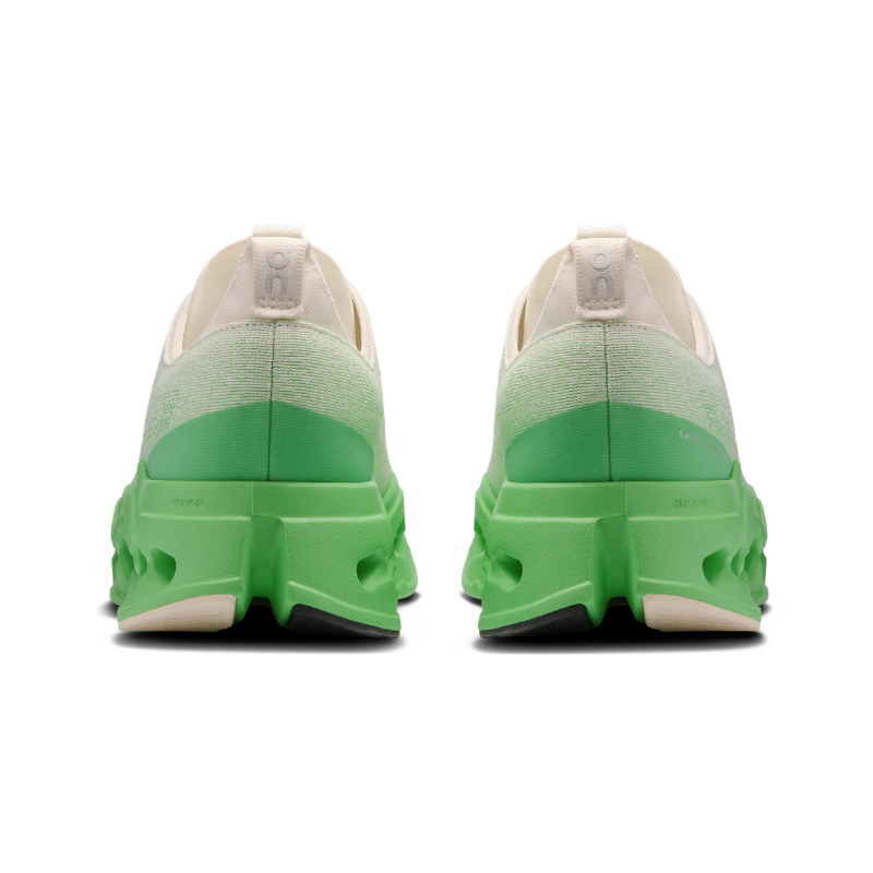 On Cloudsurfer max mens ivory honeydew