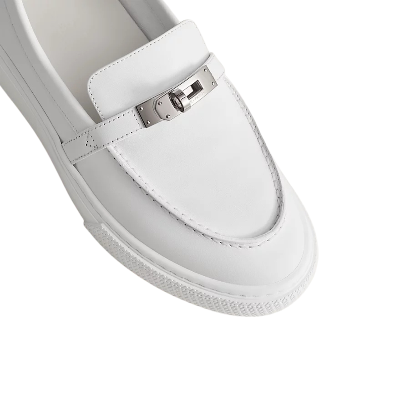 Hermes Game Slip on Sneaker - White