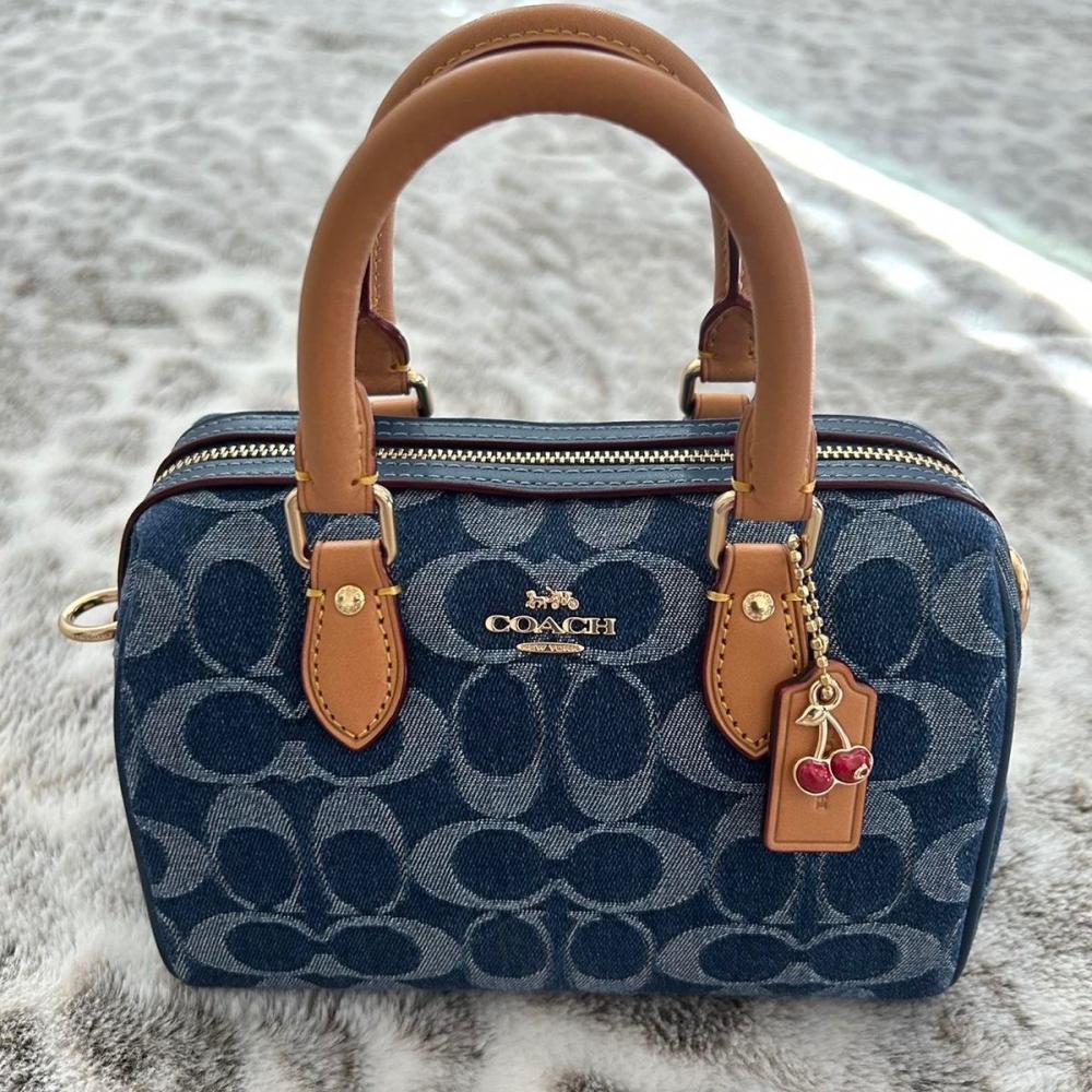 Original Outlet Coach Navy Women Handbag Coach Cy742