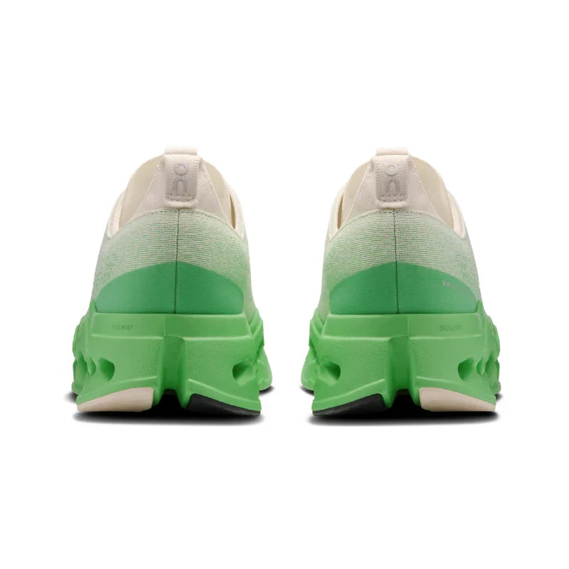 On Running Cloudsurfer max mens ivory honeydew