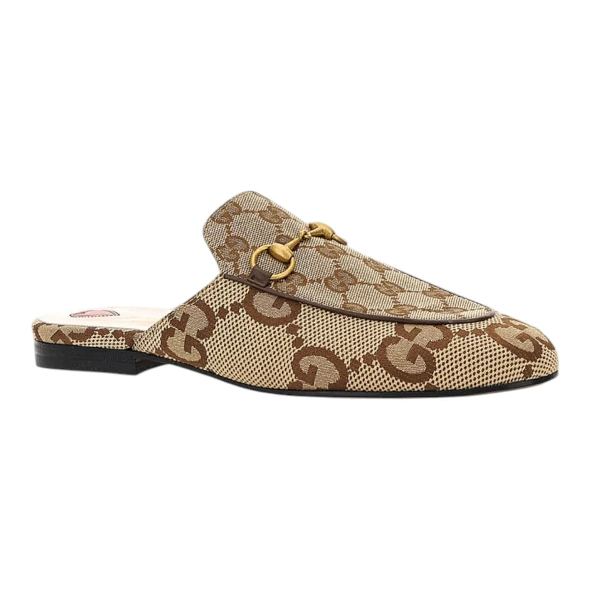 Gucci Wmns Jumbo GG Princetown Slipper 'Camel
