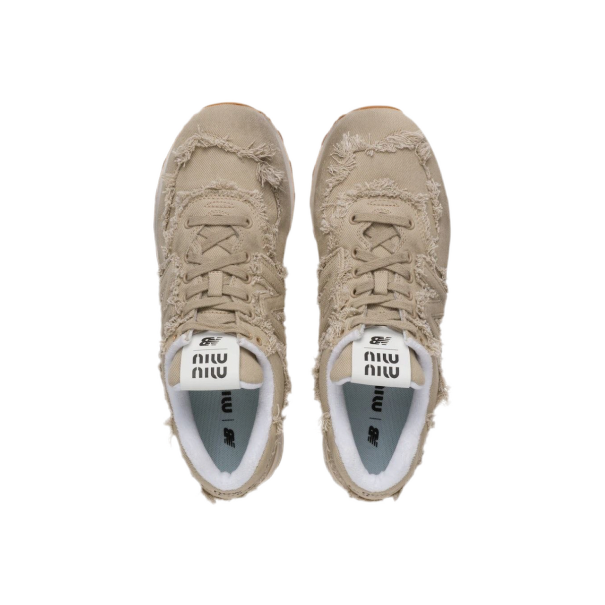 New Balance x Miu Miu 574 'Denim - Colonial Beige'