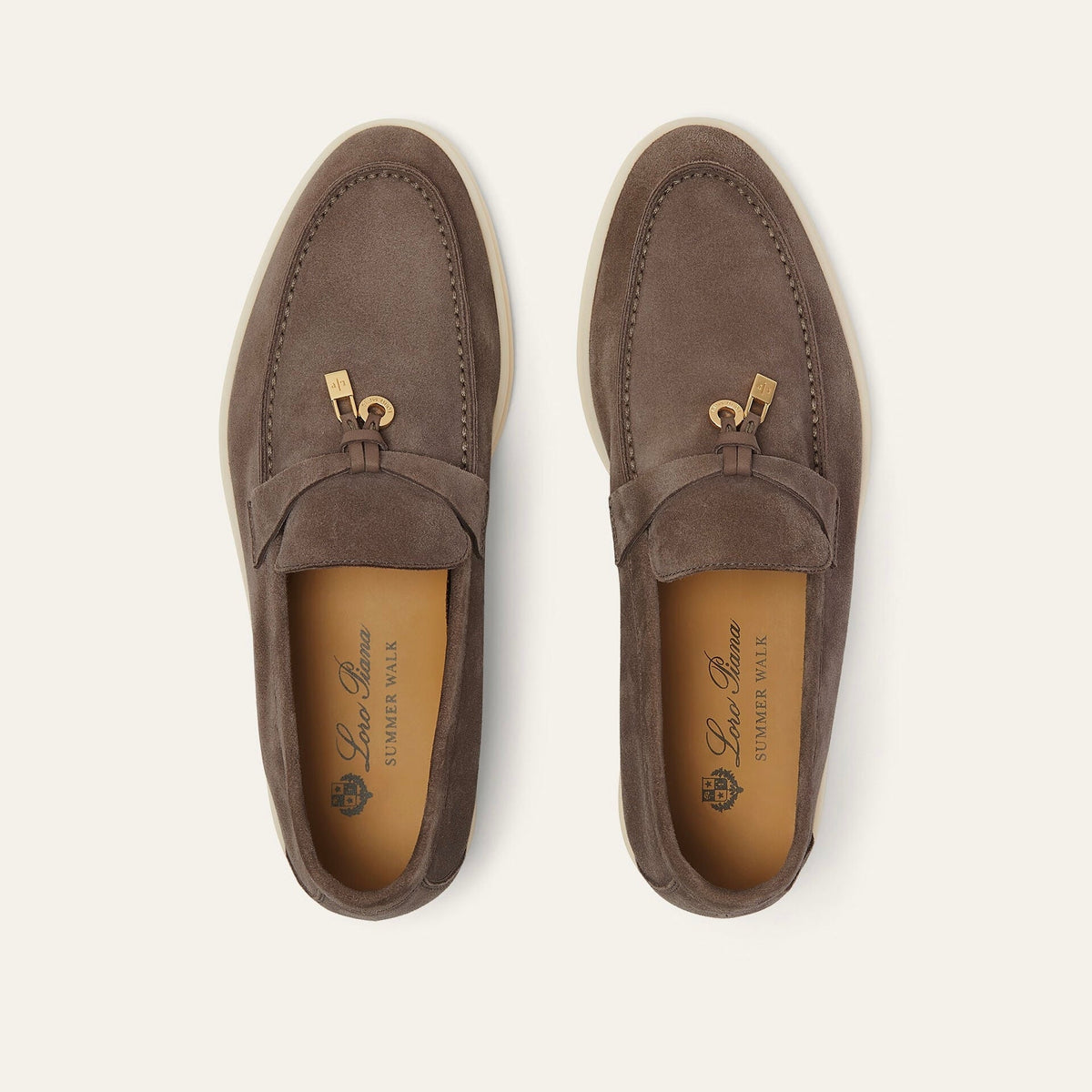 Loro Piana Summer Charms Walk Loafer Rain Drops (M0TT)