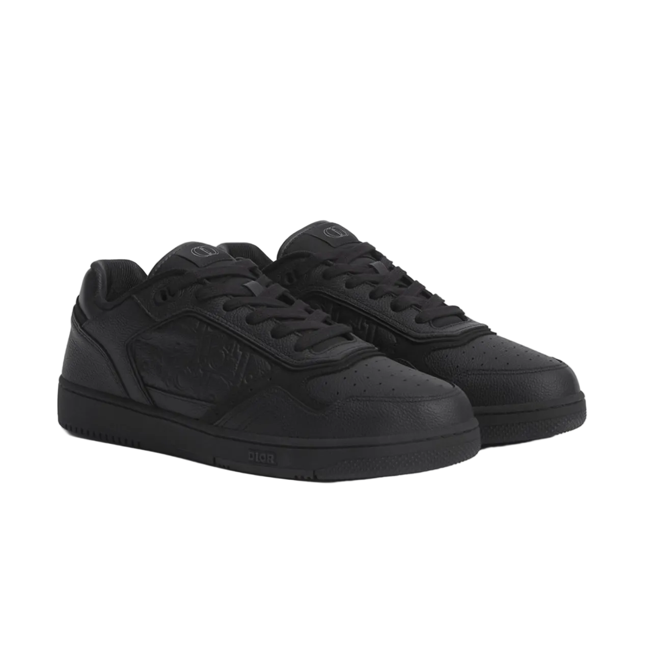 Dior B27 Uptown Low-Top Sneaker Black Grained Calfskin and Black Dior Gravity Leather