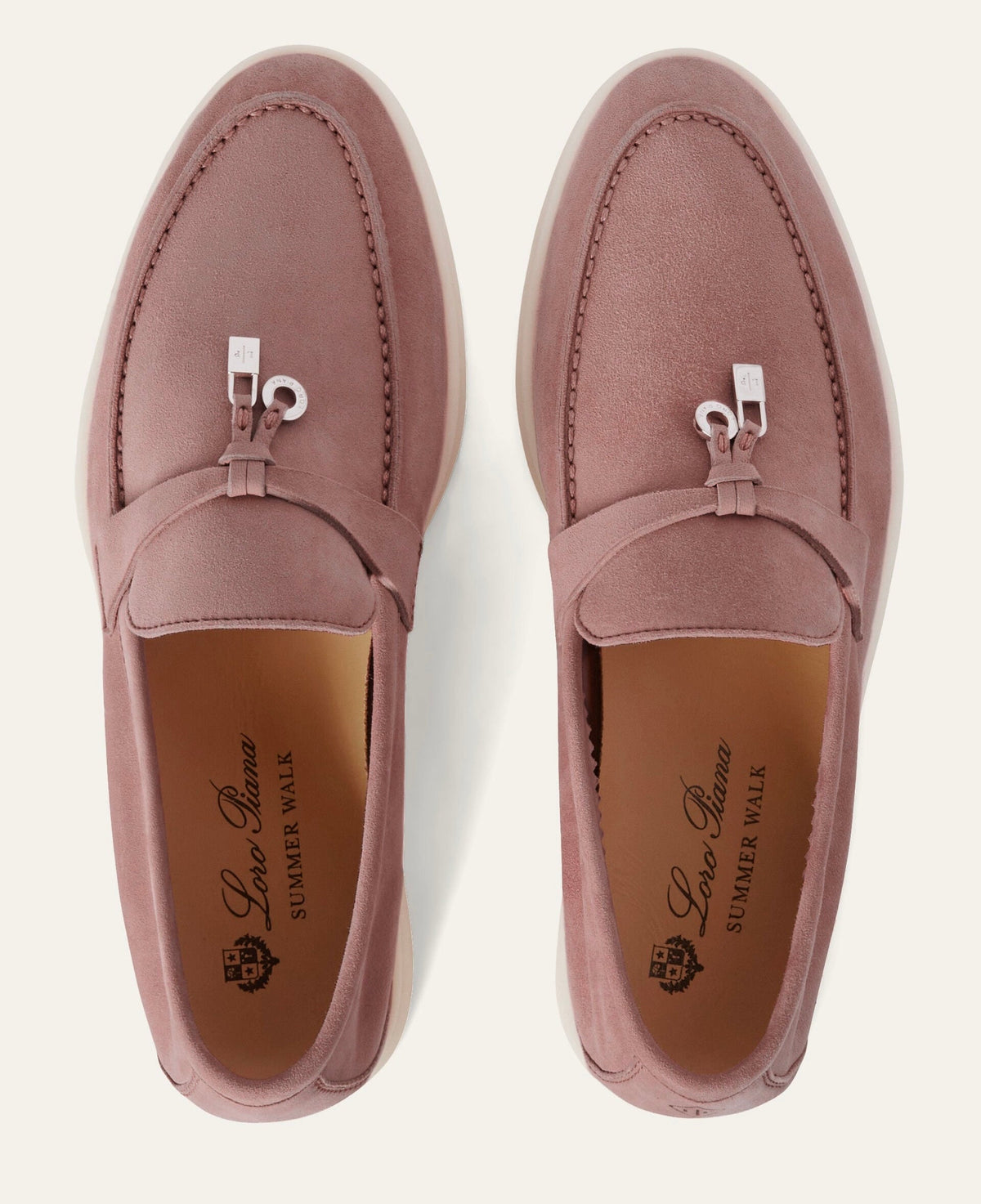 Loro Piana Summer Charms Walk Loafer Flowering Cherry (30AT)