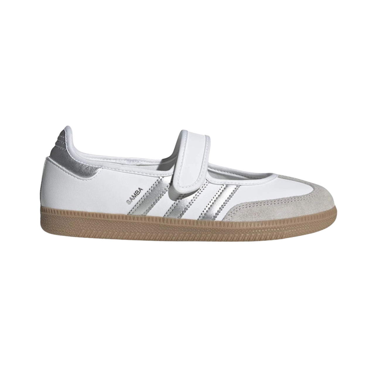 Adidas Samba Jane White Sliver Metallic