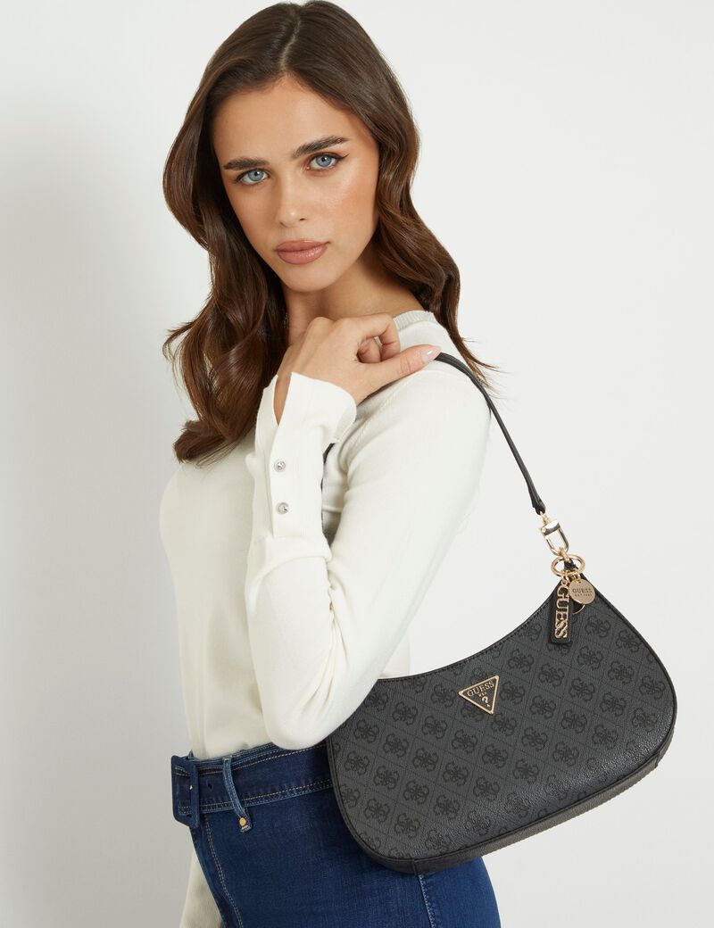 Original Outlet Guess Noelle 4G logo shoulder bag