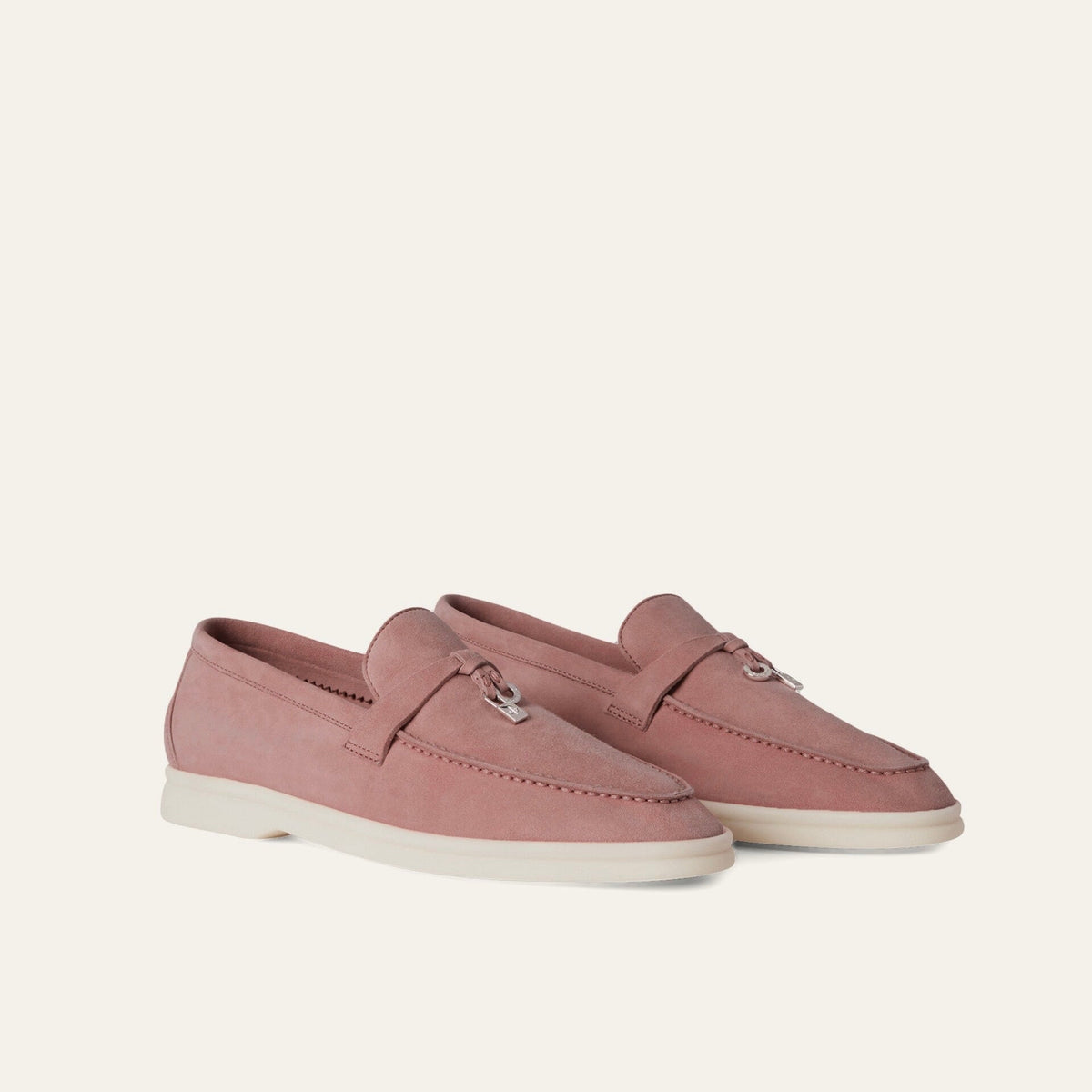 Loro Piana Summer Charms Walk Loafer Flowering Cherry (30AT)