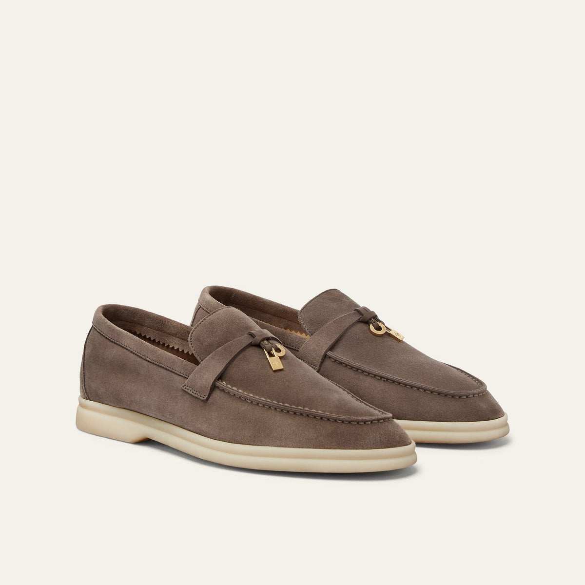 Loro Piana Summer Charms Walk Loafer Rain Drops (M0TT)