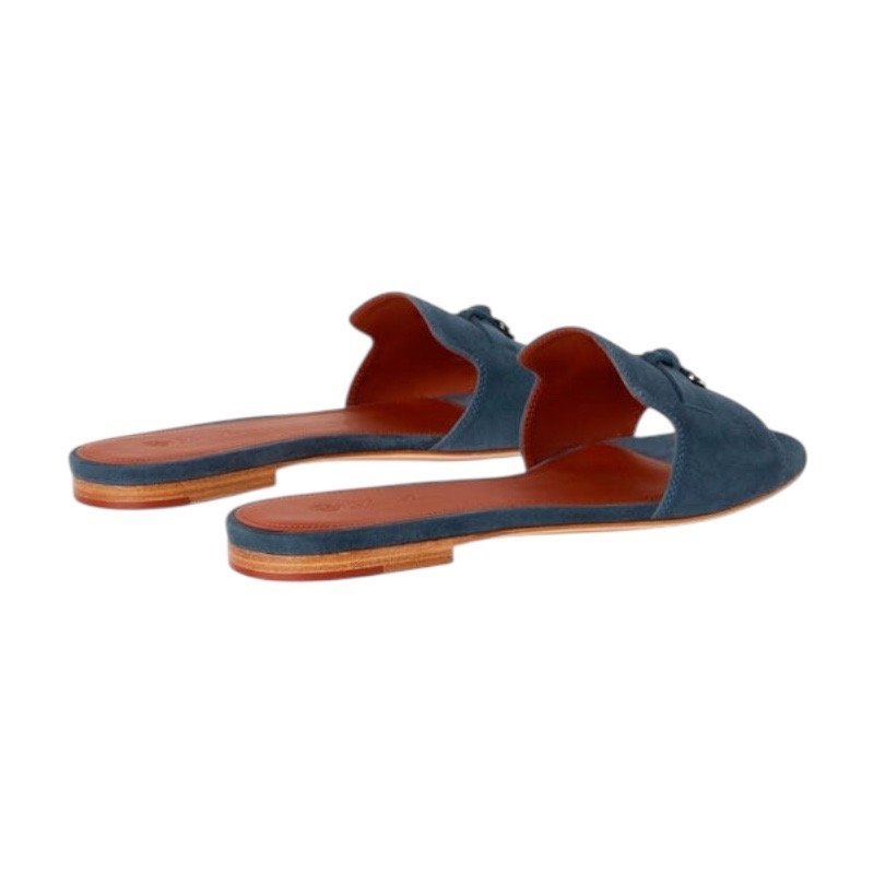 Loropiana Summer Charms Sandal Suede Goatskin Denim