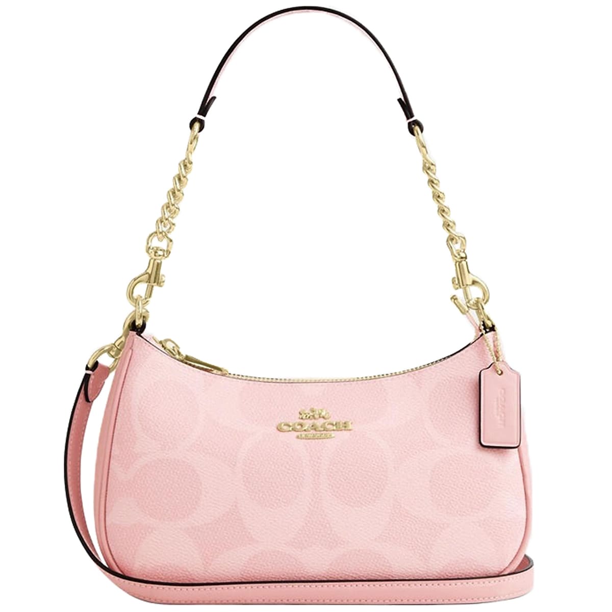 Original Outlet Coach Pink Women Shoulder Bag Cal51 Teri