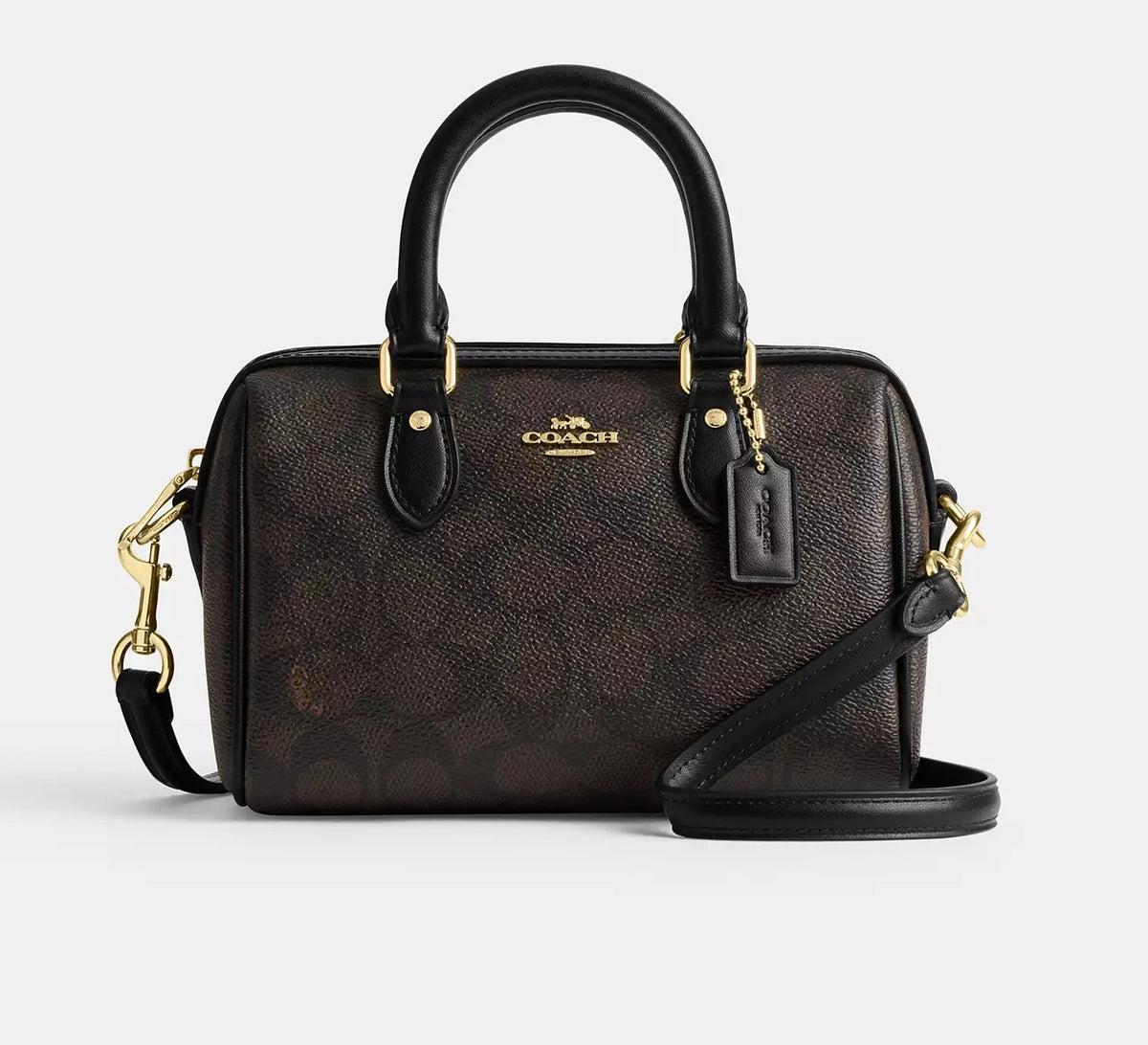 Original Outlet Coach Canvas Signature In Bag Crossbody Rowan Mini